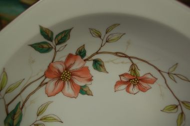 (n-6556/7) Bavaria Winterling Marktleuthen, õunapuuõitega kauss