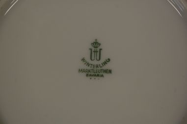 (n-6556/7) Bavaria Winterling Marktleuthen, õunapuuõitega kauss