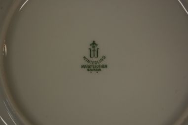 (n-6556/9) Bavaria Winterling Marktleuthen, õunapuuõitega supi-pastataldrikud, 6tk