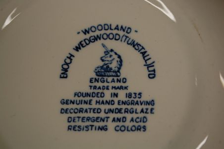 (n-6570/2) Enoch Wedgwood LTD "Woodland", kauss