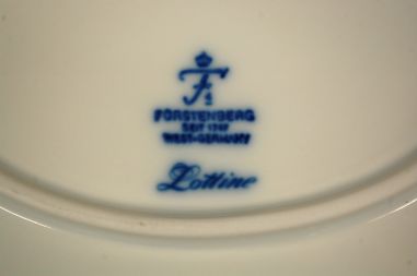 (n-6573/5) Fürstenberg Lottine Porzellan, suur ovaalne vaagen