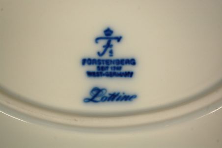 (n-6573/5) Fürstenberg Lottine Porzellan, suur ovaalne vaagen