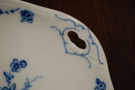 (n-6573/6) Fürstenberg Lottine Porzellan, ümar sangadega vaagen