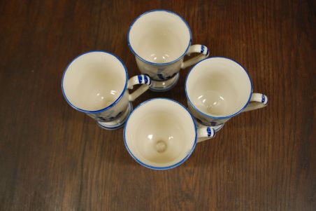 (n-6577) Veskitega kõrged kruusid, 4tk