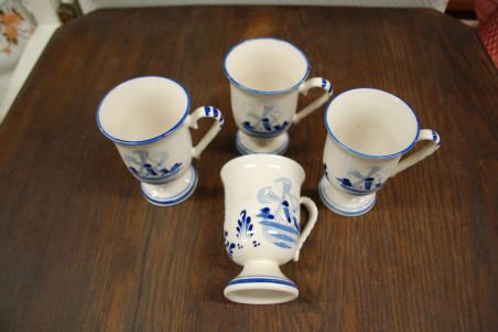 (n-6577) Veskitega kõrged kruusid, 4tk