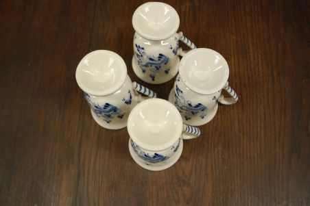 (n-6577) Veskitega kõrged kruusid, 4tk