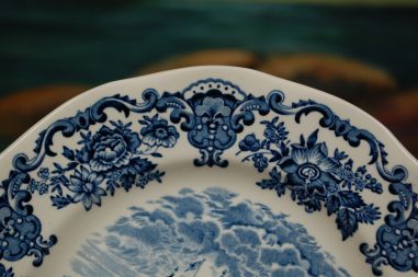 (n-6580/5) Enoch Wedgwood LTD, Royal Homes of Britain, salatitaldrikud, 6tk