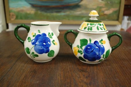 (n-6581/1) Villeroy & Boch Bauernblume, suhkrutoos ja koorekann