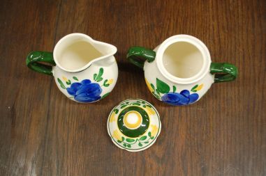 (n-6581/1) Villeroy & Boch Bauernblume, suhkrutoos ja koorekann