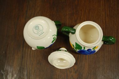 (n-6581/1) Villeroy & Boch Bauernblume, suhkrutoos ja koorekann