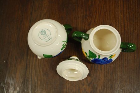 (n-6581/1) Villeroy & Boch Bauernblume, suhkrutoos ja koorekann