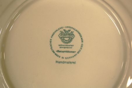 (n-6581/3) Villeroy & Boch Bauernblume, praetaldrikud, 4tk