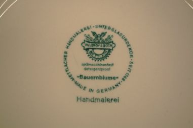 (n-6581/4) Villeroy & Boch Bauernblume, tirin