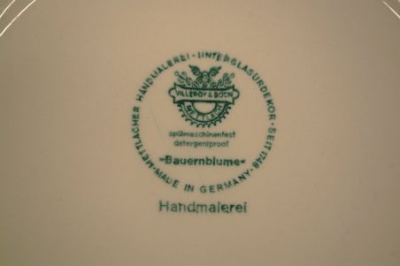 (n-6581/4) Villeroy & Boch Bauernblume, tirin