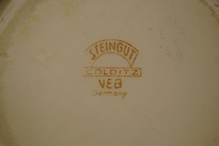 (n-6592) Colditz VEB, Steingut suur kann