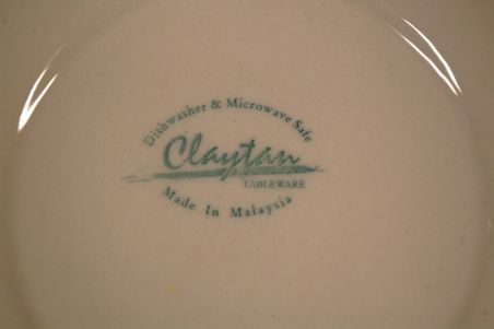 (n-6595/2) Claytan Tableware, roosilised supi-pastataldrikud, 6tk