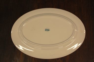 (n-6595/3) Claytan Tableware, roosilised ovaalne vaagen