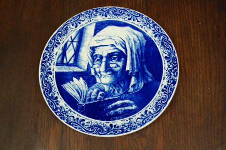 (n-6599) Boch Freres La Louviere, Delfts, seinataldrik (n-6599) Boch Freres La Louviere, Delfts, seinataldrik