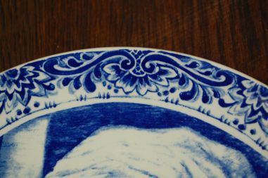 (n-6599) Boch Freres La Louviere, Delfts, seinataldrik