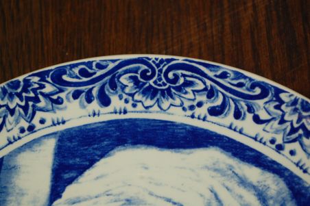 (n-6599) Boch Freres La Louviere, Delfts, seinataldrik (n-6599) Boch Freres La Louviere, Delfts, seinataldrik