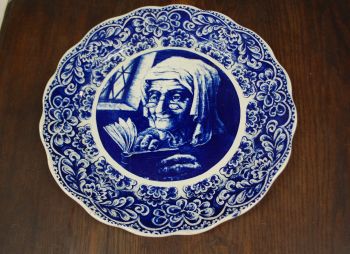 (n-6601) Boch Freres La Louviere, Delfts, suur seinataldrik