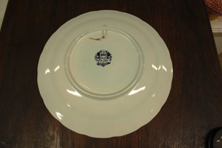 (n-6602) Boch Delfts Sonneville suur vaagen- seinataldrik