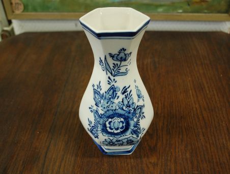 (n-6612) Delft Blauw, käsitsimaalitud vaas (n-6612) Delft Blauw, käsitsimaalitud vaas