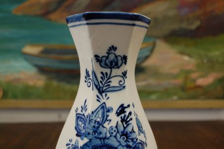 (n-6612) Delft Blauw, käsitsimaalitud vaas (n-6612) Delft Blauw, käsitsimaalitud vaas