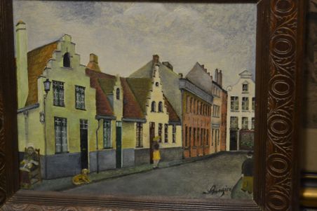 (n-6654) Raamitud maal, linnavaade