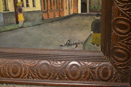 (n-6654) Raamitud maal, linnavaade