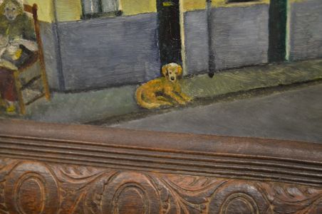 (n-6654) Raamitud maal, linnavaade