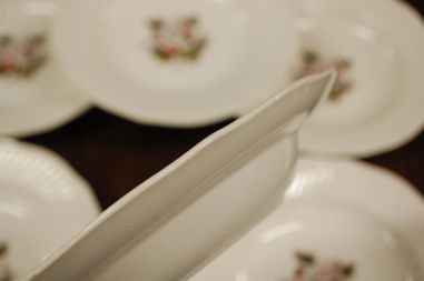 (n-6676) Boch Freres la Louviere, puuviljadega supi-pastataldrikud, 6tk