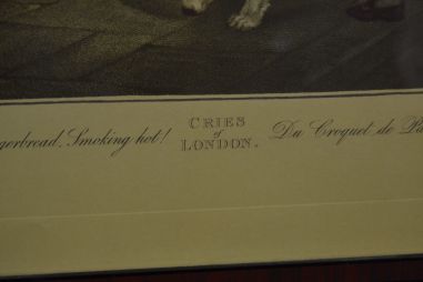 (n-6677) Cries of London vanem trükipilt