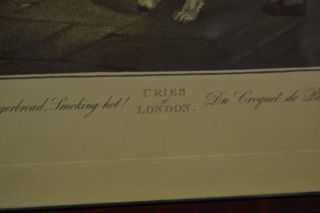 (n-6677) Cries of London vanem trükipilt