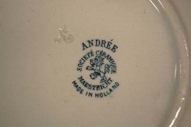 (n-6680) Societe Ceramique Maestricht, Andree supi-pastataldrikud, 3tk