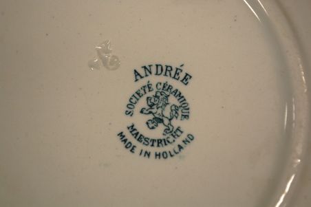 (n-6680) Societe Ceramique Maestricht, Andree supi-pastataldrikud, 3tk