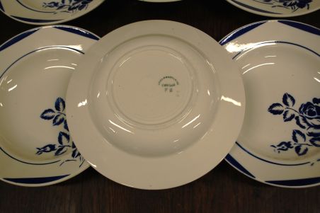 (n-6694/1) FB Badonviller Versailles, supi-pastataldrikud, 6tk (n-6694/1) FB Badonviller Versailles, supi-pastataldrikud, 6tk