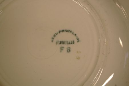 (n-6694/1) FB Badonviller Versailles, supi-pastataldrikud, 6tk (n-6694/1) FB Badonviller Versailles, supi-pastataldrikud, 6tk