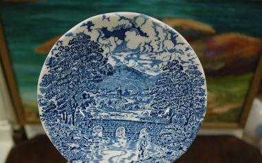 (n-6701/1) Crown Ducal "Bridge Scenes", kohvitassid-taldrikud, 6tk