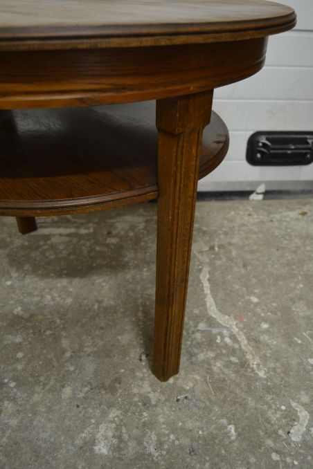 (L-596) Kahe tasapinnaga tammest diivanilaud (L-596) Kahe tasapinnaga tammest diivanilaud