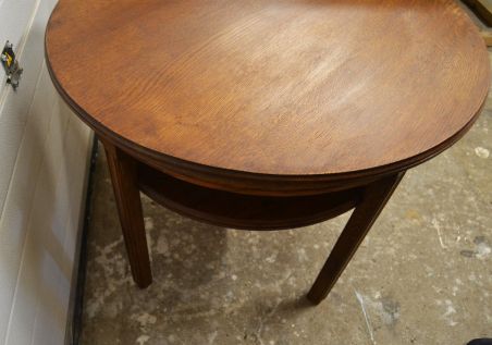 (L-596) Kahe tasapinnaga tammest diivanilaud (L-596) Kahe tasapinnaga tammest diivanilaud