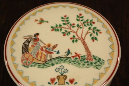 (n-6714) Villeroy & Boch American Sampler, kaanega toos