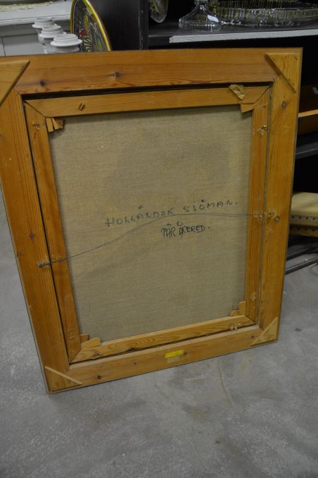 (P-1018) Suurem lõuendil maal -  Hollandi meremees