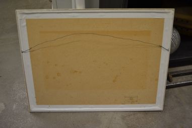 (P-1023) Signeeritud pastell või akvarellmaal 1976 aastast