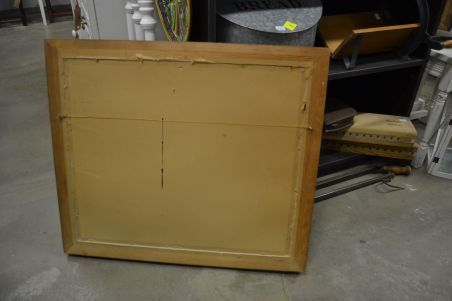 (P-1025) Lõuendil maal, sepp hobuserauaga