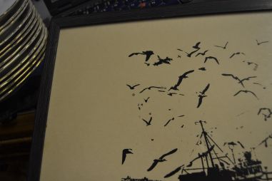 (P-1028) Kalalaev kajakatega - 14/50 nummerdatud tõmmis