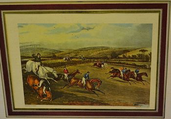 (n-6722) Vana trükipilt, Inglise jaht 2