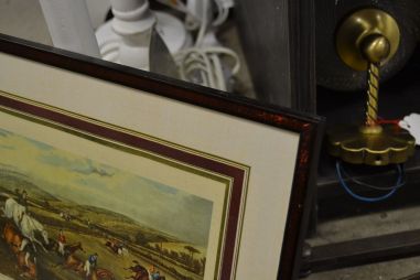 (n-6722) Vana trükipilt, Inglise jaht