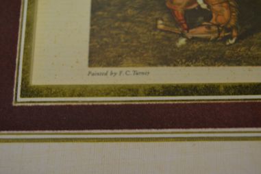 (n-6722) Vana trükipilt, Inglise jaht