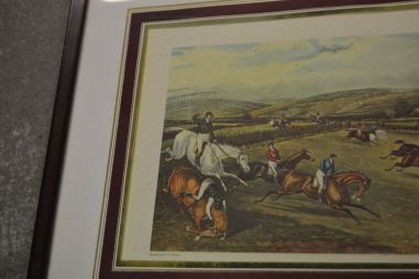 (n-6722) Vana trükipilt, Inglise jaht